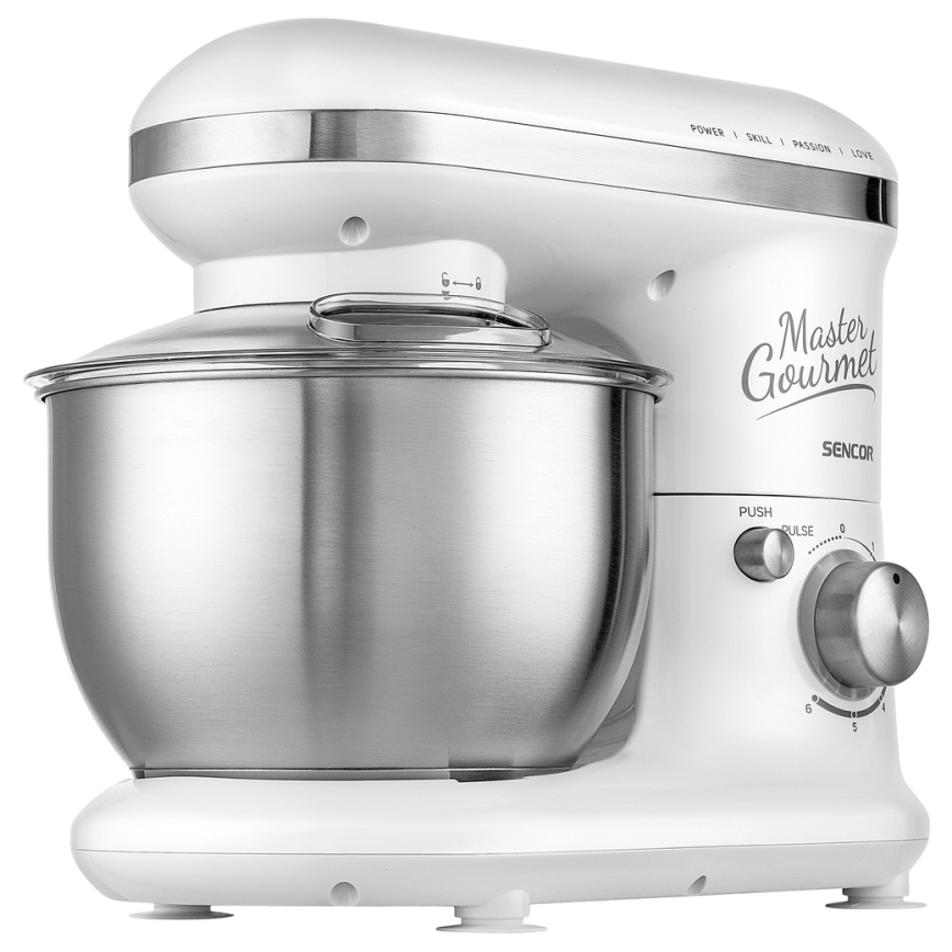 Sencor - Konyhai robotgép rozsdamentes acél tállal 600W/230V