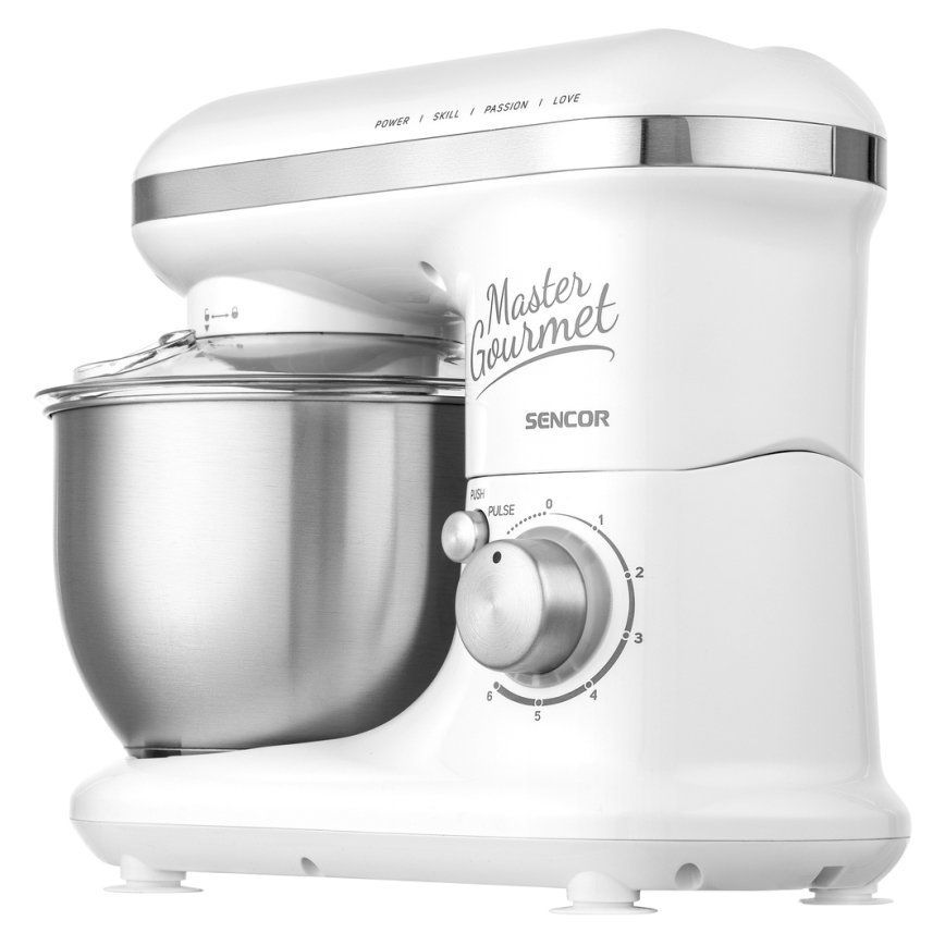 Sencor - Konyhai robotgép rozsdamentes acél tállal 600W/230V