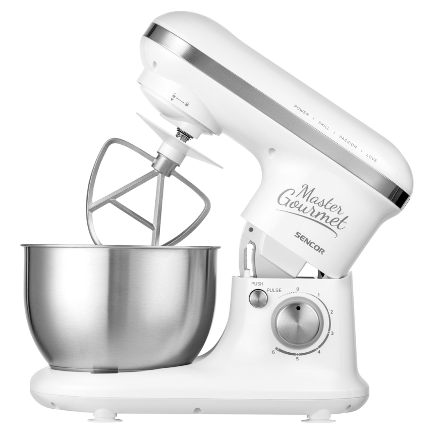 Sencor - Konyhai robotgép rozsdamentes acél tállal 600W/230V