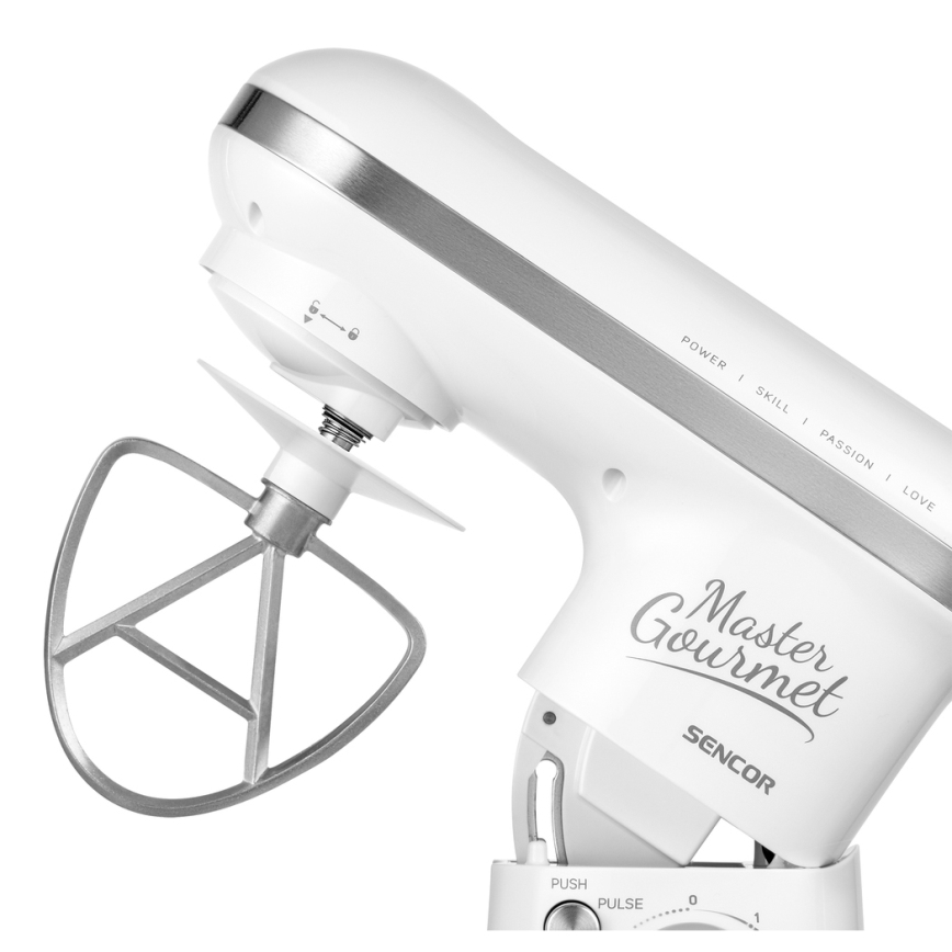 Sencor - Konyhai robotgép rozsdamentes acél tállal 600W/230V