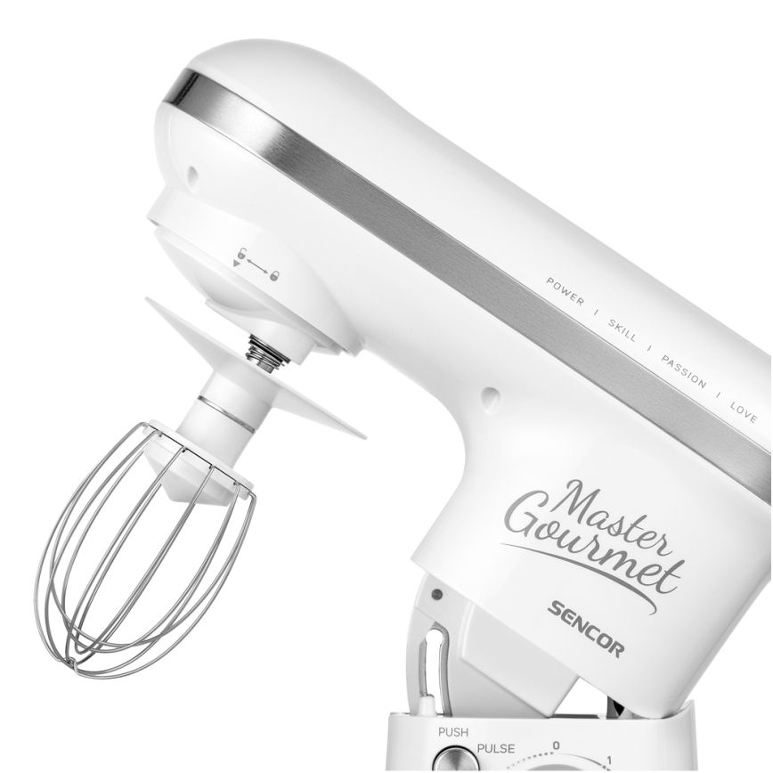 Sencor - Konyhai robotgép rozsdamentes acél tállal 600W/230V