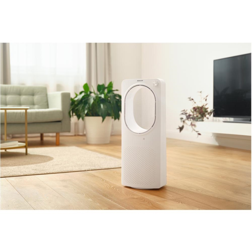 Sencor - Lapát nélküli padlóventilátor 50W/230V fehér