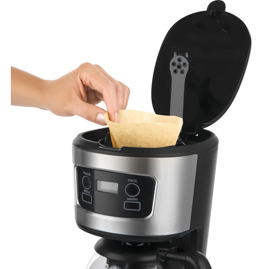 Sencor - Csepegtetős kávéfőző LCD kijelzővel 700W/230V