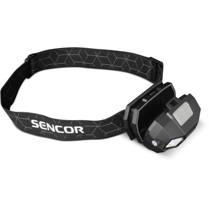 Sencor - LED újratölthető fejlámpa LED/3W/900 mAh IP44