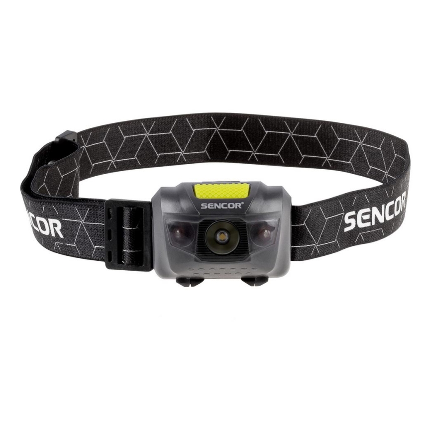 Sencor - LED Fejlámpa LED/3W/3xAAA IPX5