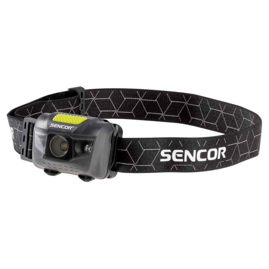 Sencor - LED Fejlámpa LED/3W/3xAAA IPX5