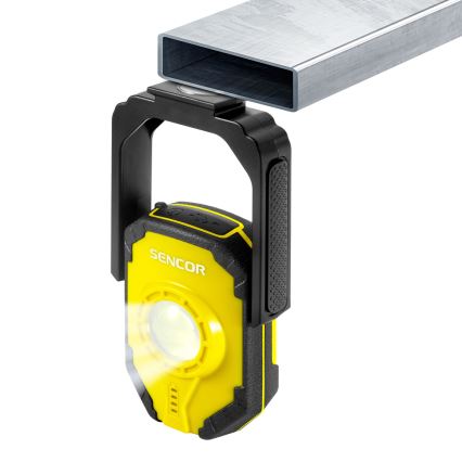 Sencor - LED Zseblámpa power bankkal LED/10W/2000 mAh IP44