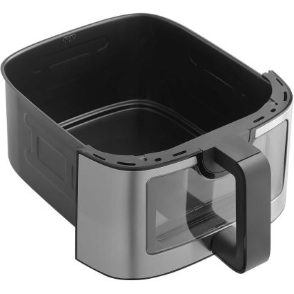 Sencor - Forrólevegős fritőz 9 l 1700W/230V fekete/matt króm