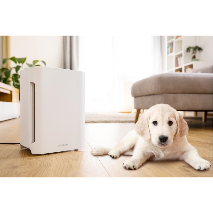 Sencor - Légtisztító 60W/230V fehér