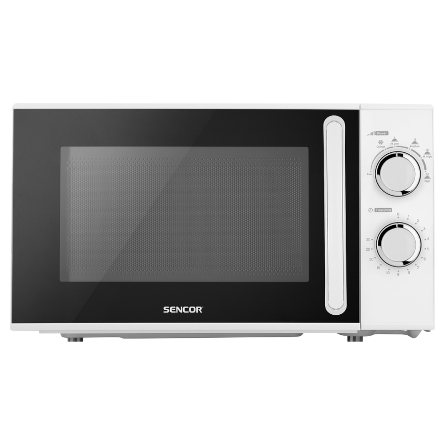 Sencor - Mikrohullámú sütő 700W/230V 17 l fehér