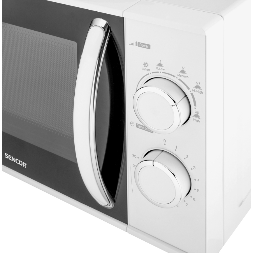Sencor - Mikrohullámú sütő 700W/230V 17 l fehér