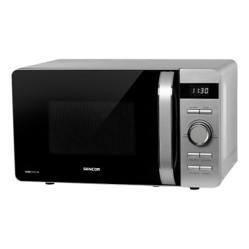 Sencor - Mikrohullámú sütő 800 W/230 V, 17 l, ezüst