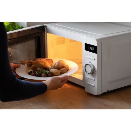 Sencor - Mikrohullámú sütő 800W/230V 17 l fehér