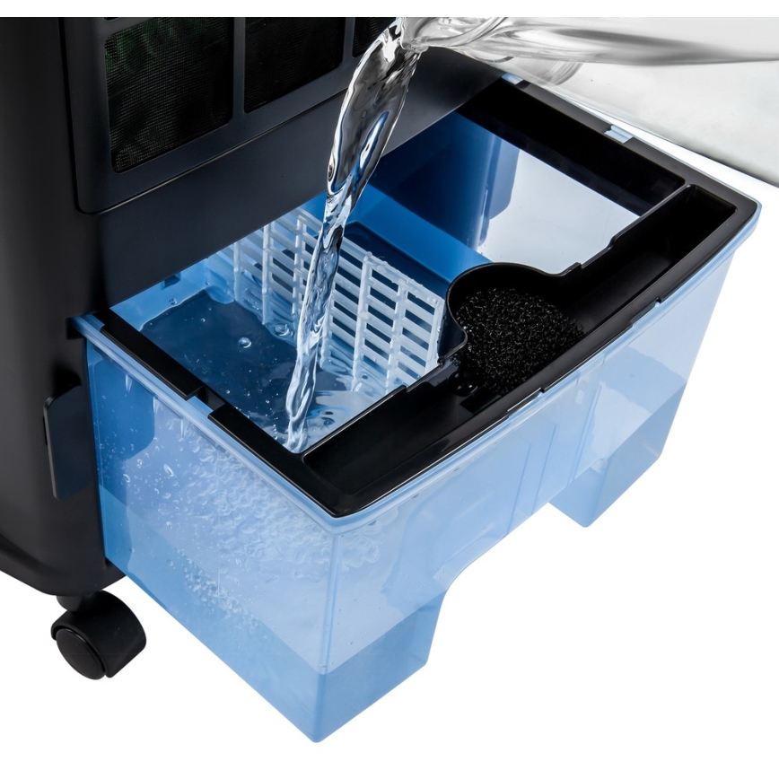 Sencor - Mobil léghűtő 3 az 1-ben 110W/230V ezüst/fekete + távirányító