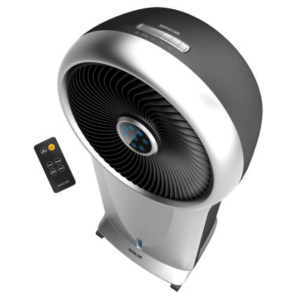 Sencor - Mobil léghűtő 3 az 1-ben 110W/230V ezüst/fekete + távirányító