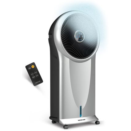 Sencor - Mobil léghűtő 3 az 1-ben 110W/230V ezüst/fekete + távirányító