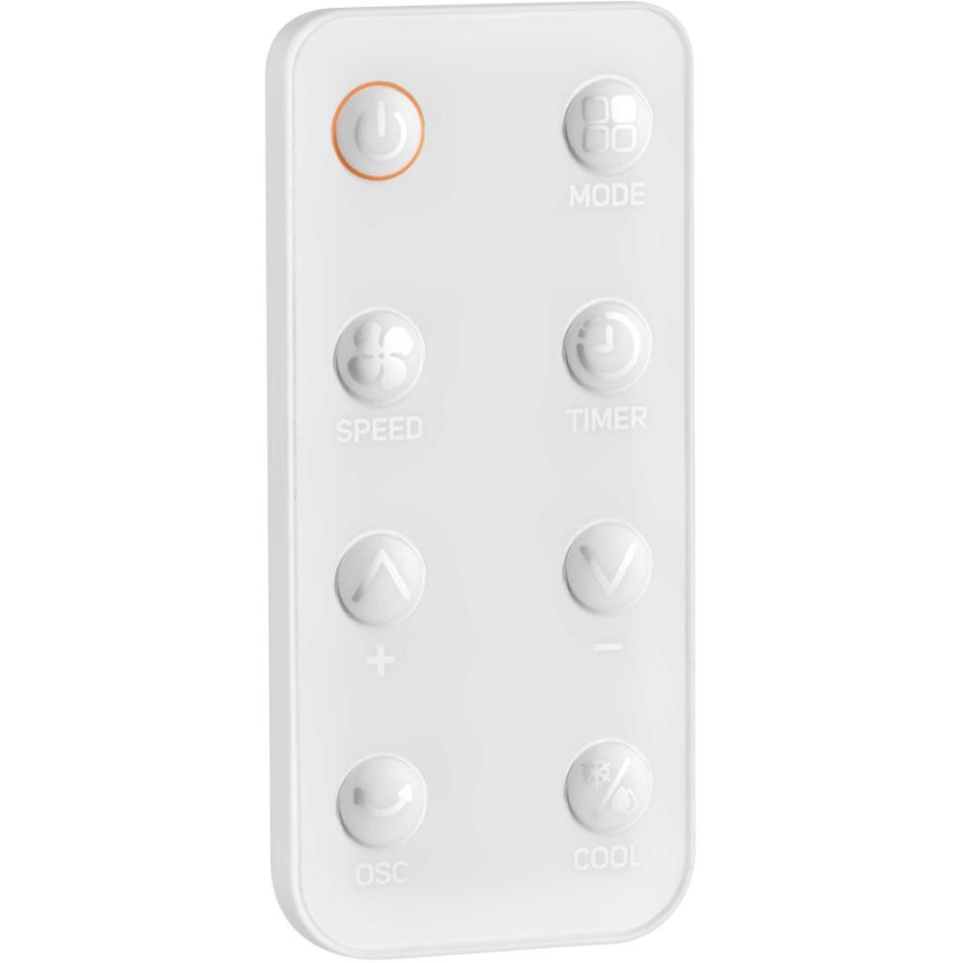 Sencor - Hordozható léghűtő 28W/230V szürke + távirányító