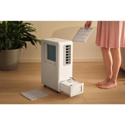 Sencor - Mobil légkondicionáló 4 az 1-ben 200W/230V 1800 BTU fehér + távirányító