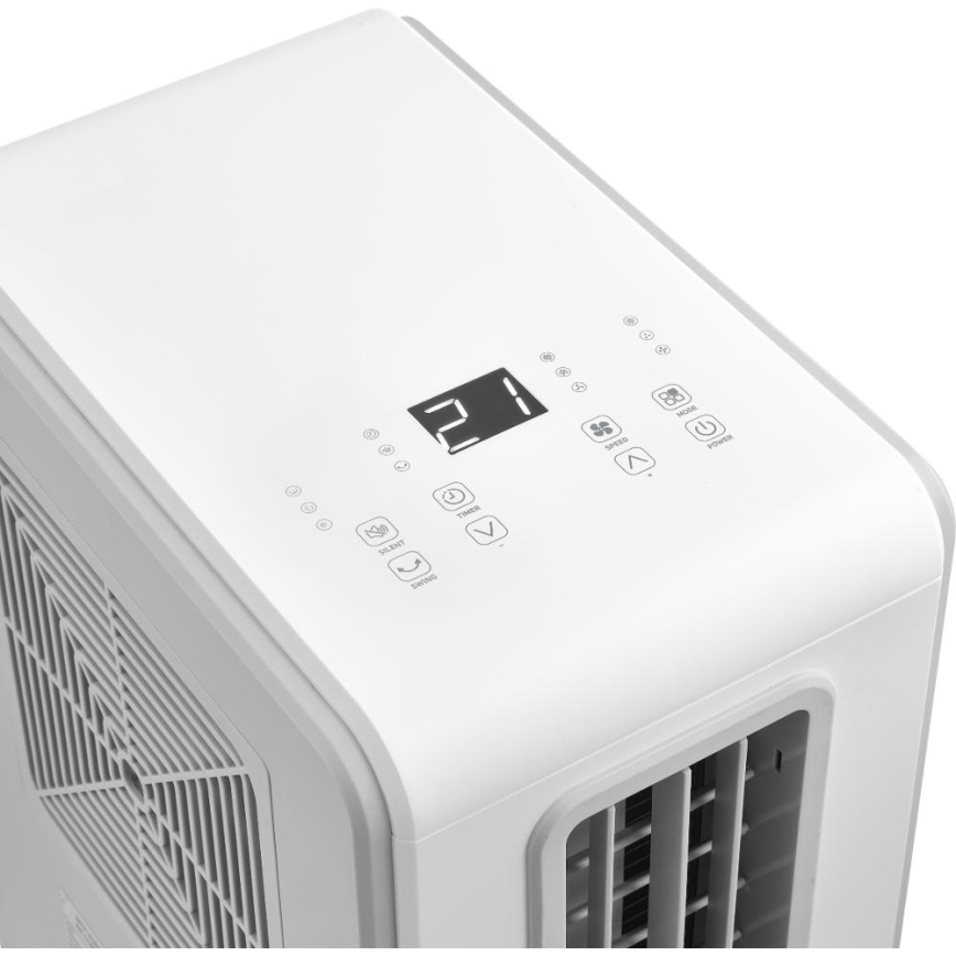 Sencor - Mobil légkondicionáló 4 az 1-ben 200W/230V 1800 BTU fehér + távirányító
