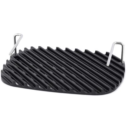 Sencor - Multifunkciós forró levegős fritőz és grill 1660W/230V 6 l matt króm/fekete