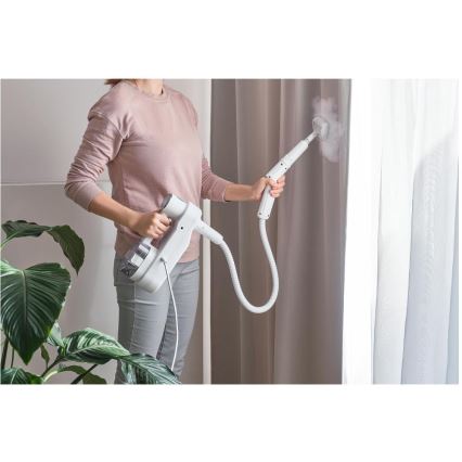 Sencor - Multifunkciós gőztisztító felmosó 2 az 1-ben 1500W/230V IPX4 fehér