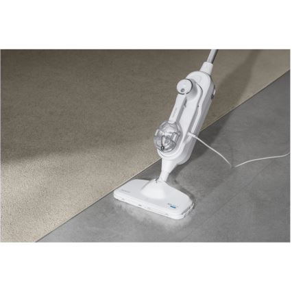 Sencor - Multifunkciós gőztisztító felmosó 2 az 1-ben 1500W/230V IPX4 fehér