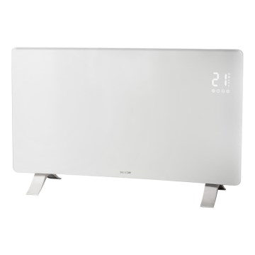 Sencor - Okos elektromos fűtőtest/konvektor 1200/2400W/230V IP24 Wi-Fi fehér