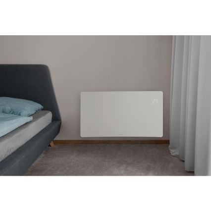 Sencor - Okos elektromos fűtőtest/konvektor 1200/2400W/230V IP24 Wi-Fi fehér