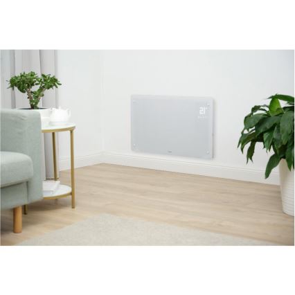 Sencor - Okos elektromos fűtőtest/konvektor 2000W/230V IP24 Wi-Fi fehér + távirányító
