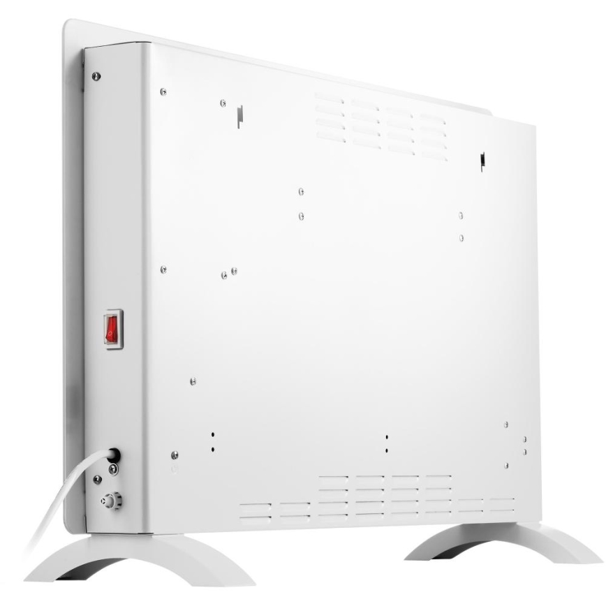 Sencor - Okos elektromos fűtőtest/konvektor 2000W/230V IP24 Wi-Fi fehér + távirányító