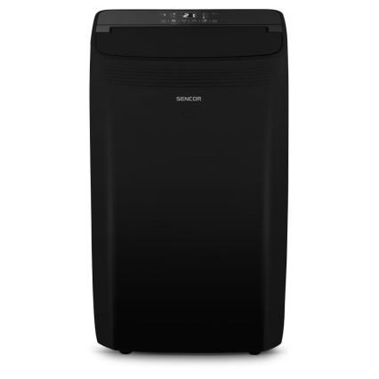 Sencor - Okos mobil klímaberendezés 4 az 1-ben, teljes tartozékkal 900W/230V 9000 BTU Wi-Fi fekete + távirányító