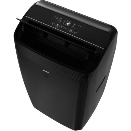 Sencor - Okos mobil klímaberendezés 4 az 1-ben, teljes tartozékkal 900W/230V 9000 BTU Wi-Fi fekete + távirányító
