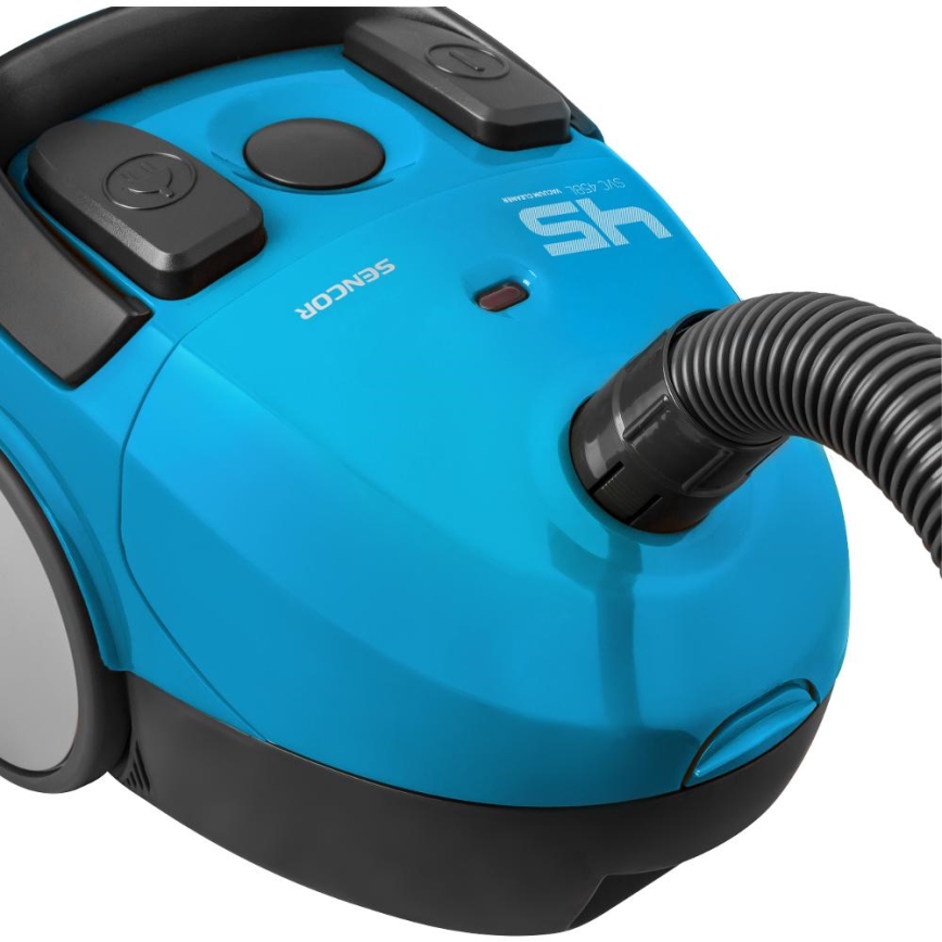 Sencor - Porzsákos porszívó 1,5 l 850 W/230 V kék/fekete