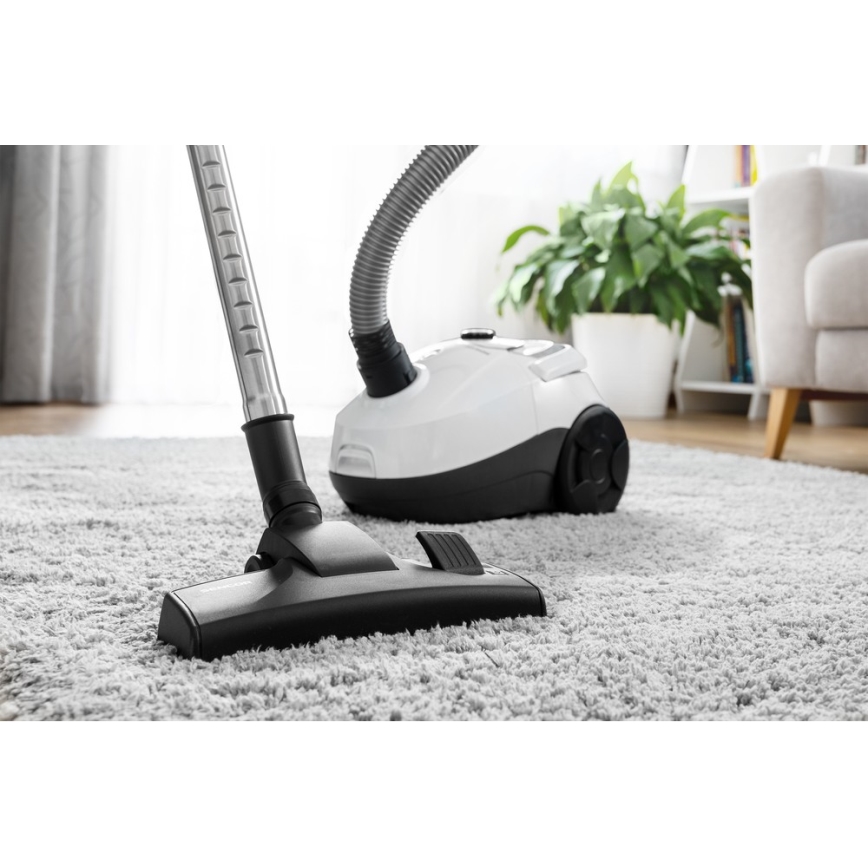 Sencor - Porzsákos porszívó 2 l 700W/230V fehér