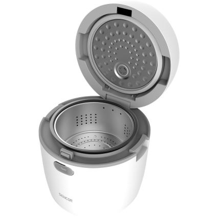 Sencor - Rizsfőző 350 W/230 V 0,6 l fehér