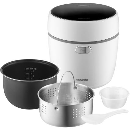 Sencor - Rizsfőző 350 W/230 V 0,6 l fehér