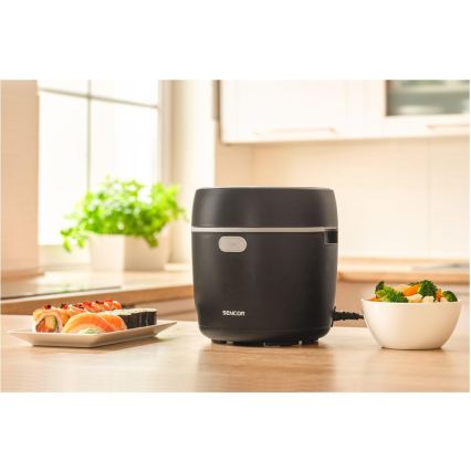 Sencor - Rizsfőző 350W/230V 0,6 l fekete