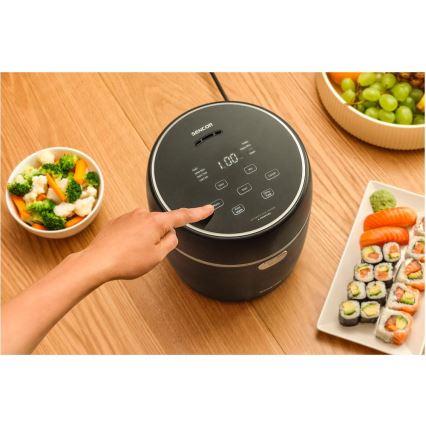 Sencor - Rizsfőző 350W/230V 0,6 l fekete