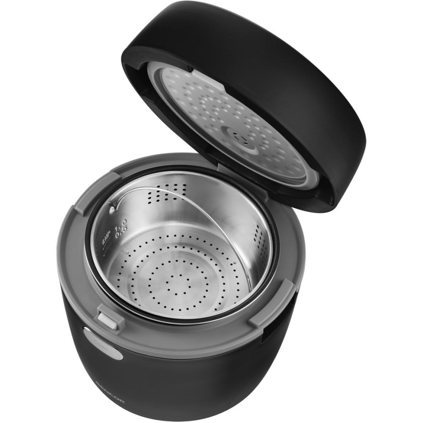Sencor - Rizsfőző 350W/230V 0,6 l fekete