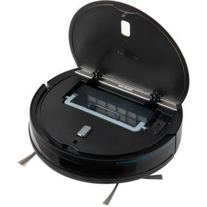 Sencor - Robotporszívó felmosóval 2 az 1-ben 25W 2600 mAh fekete/ezüst + távirányító