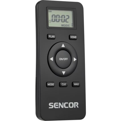 Sencor - Robotporszívó felmosóval 2 az 1-ben 25W 2600 mAh Wi-Fi fekete/ezüst + távirányító