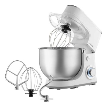 Sencor - rozsdamentes acéltálas konyhai robotgép 1300 W/230 V fehér
