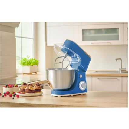Sencor - Rozsdamentes acéltálas konyhai robotgép 1300W/230V kék