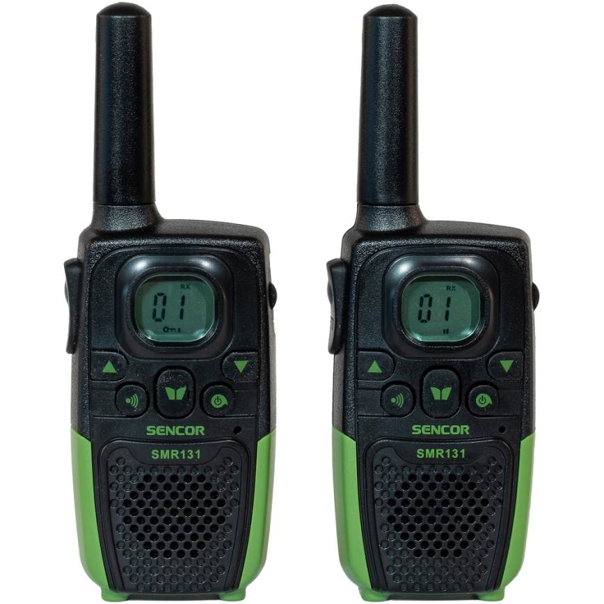 Sencor - SET 2x Walkie-talkie 3xAAA hatótáv 7 km