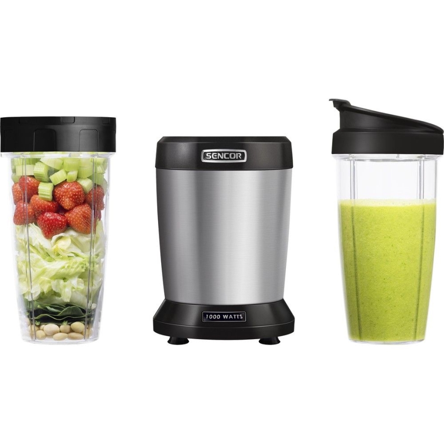 Sencor - Smoothie nutri turmixgép 1000W/230V ezüst