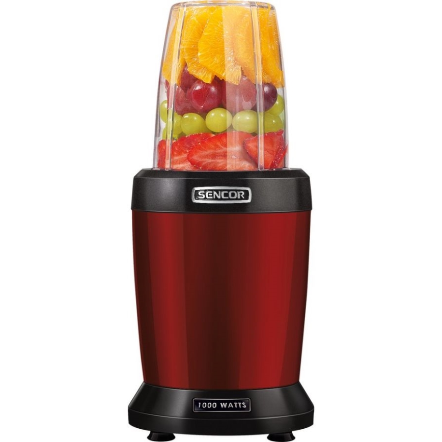 Sencor - Smoothie nutri turmixgép 1000W/230V piros