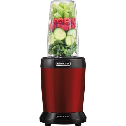 Sencor - Smoothie nutri turmixgép 1000W/230V piros