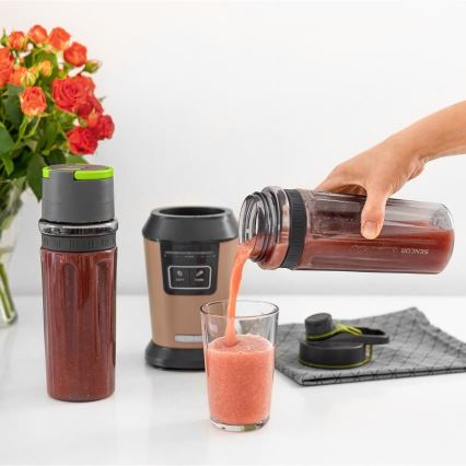 Sencor - Smoothie turmixgép tartozékokkal 800W/230V rézszínű