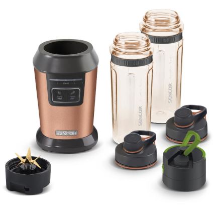 Sencor - Smoothie turmixgép tartozékokkal 800W/230V rézszínű