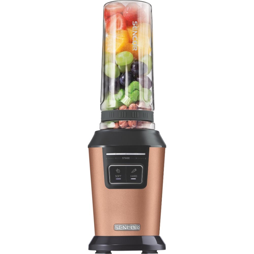 Sencor - Smoothie turmixgép tartozékokkal 800W/230V rézszínű